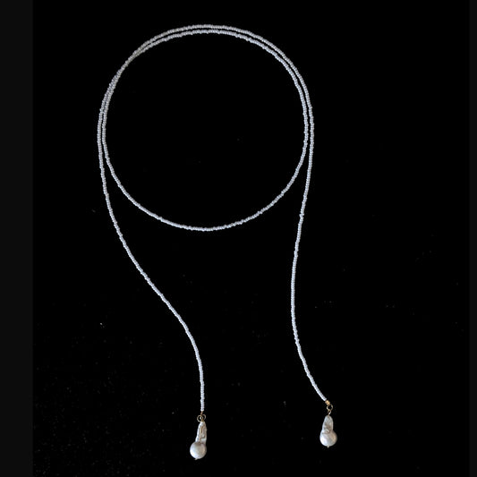 Hand - Beaded Neck Wrap