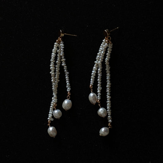 Marnie - Freshwater Pearl Chandelier Earring