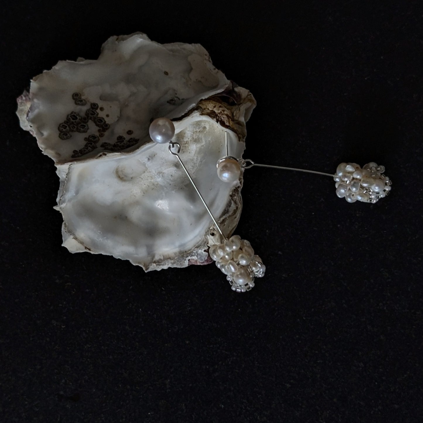 Ophelia - Pearl Drop Cluster