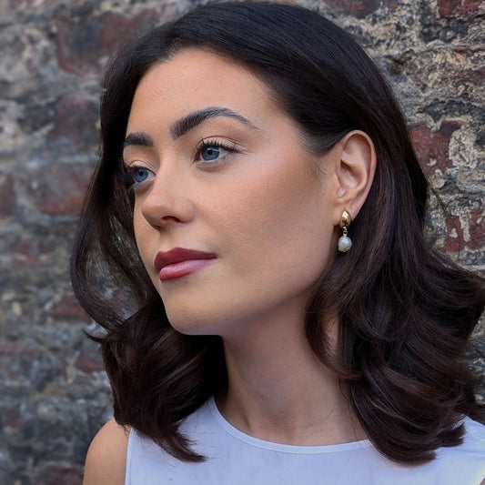 Halia - Dome Pearl Drop