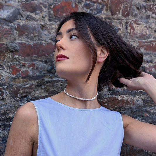 Gold Filled Freshwater Pearl Necklace