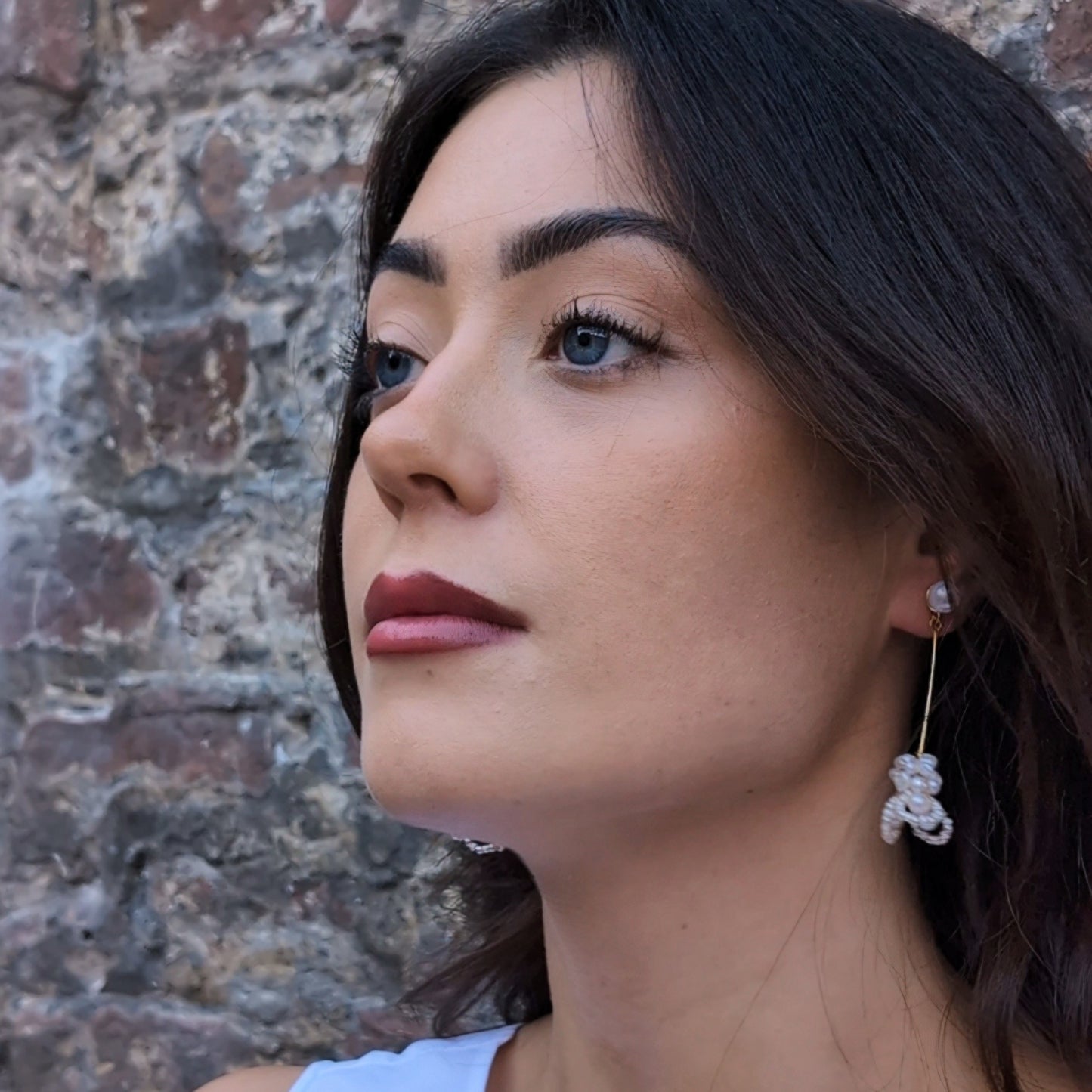 Ophelia - Pearl Drop Cluster