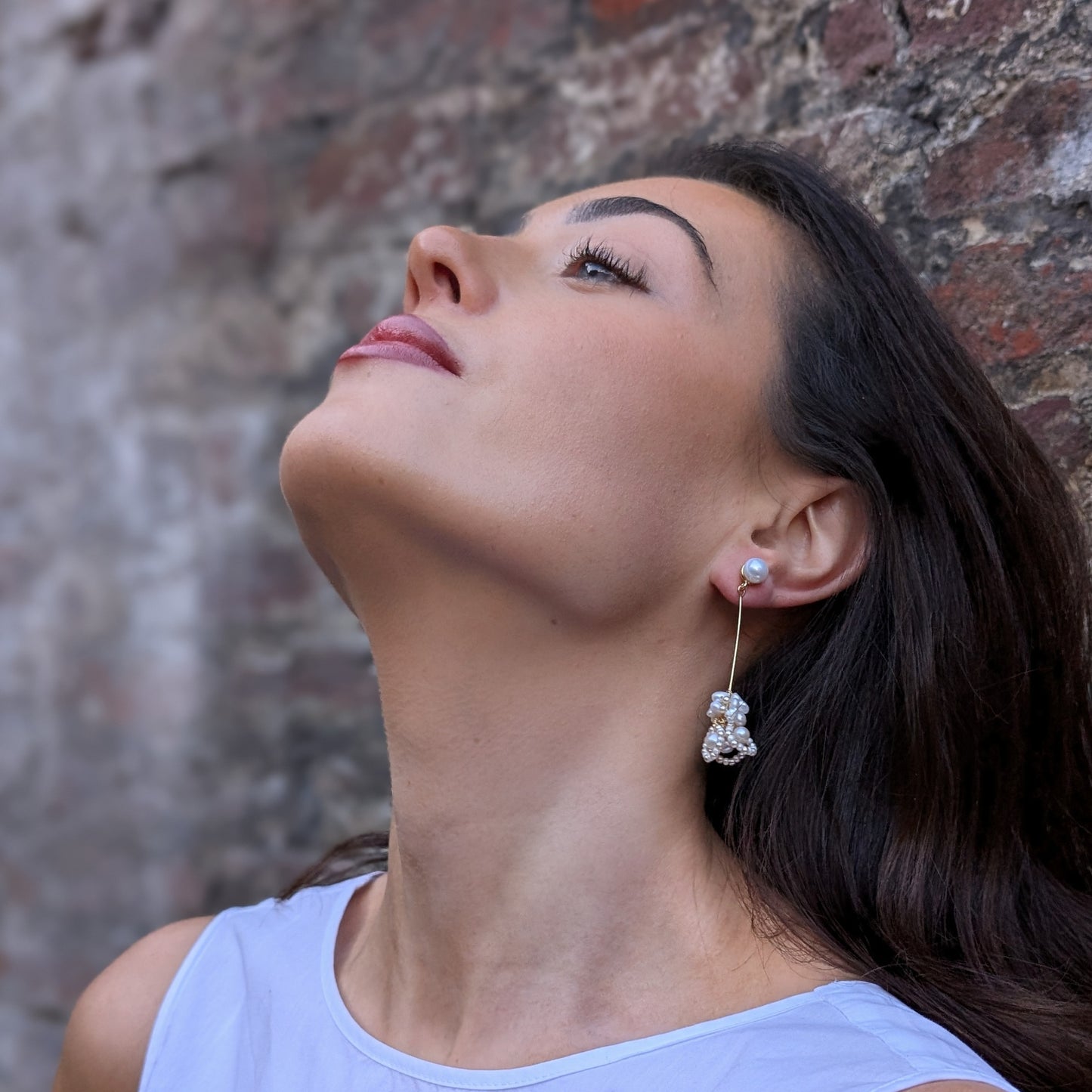 Ophelia - Pearl Drop Cluster