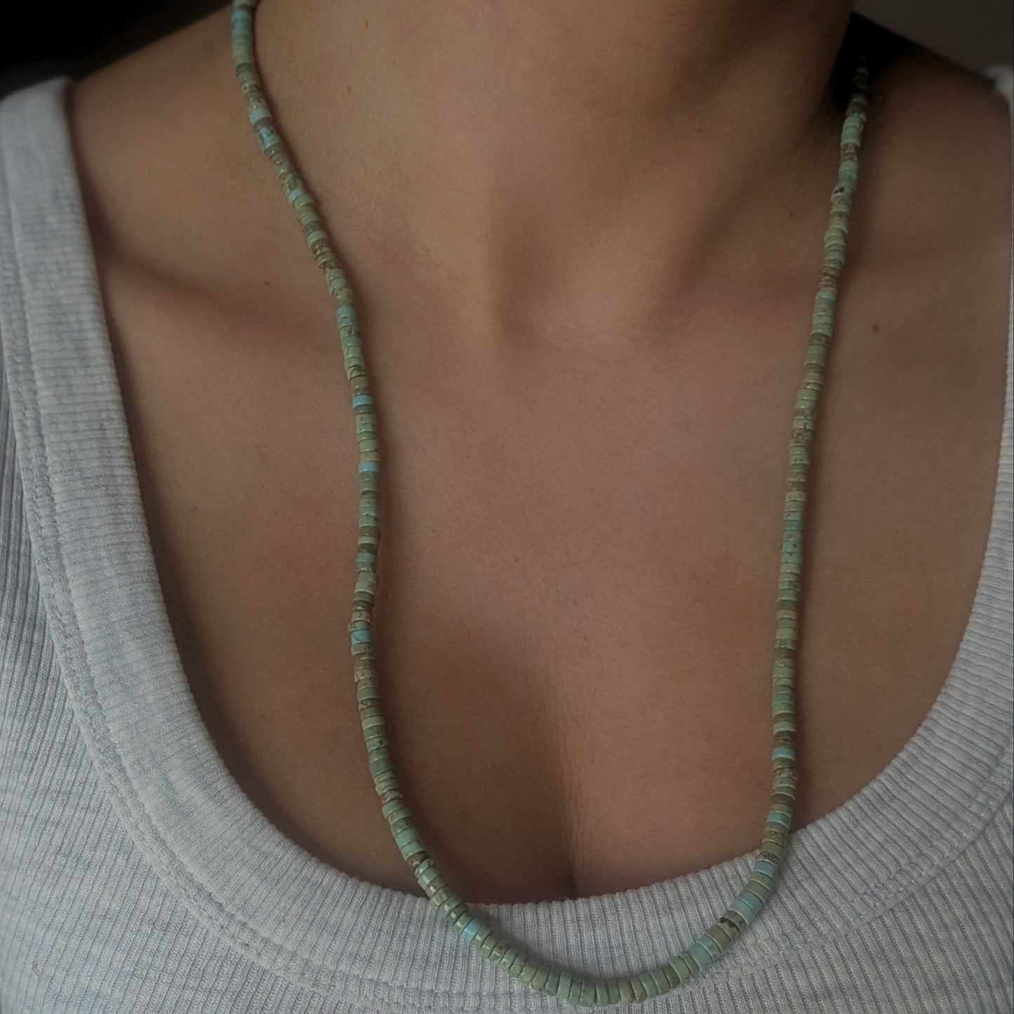 Turquoise Jasper Beaded Necklace