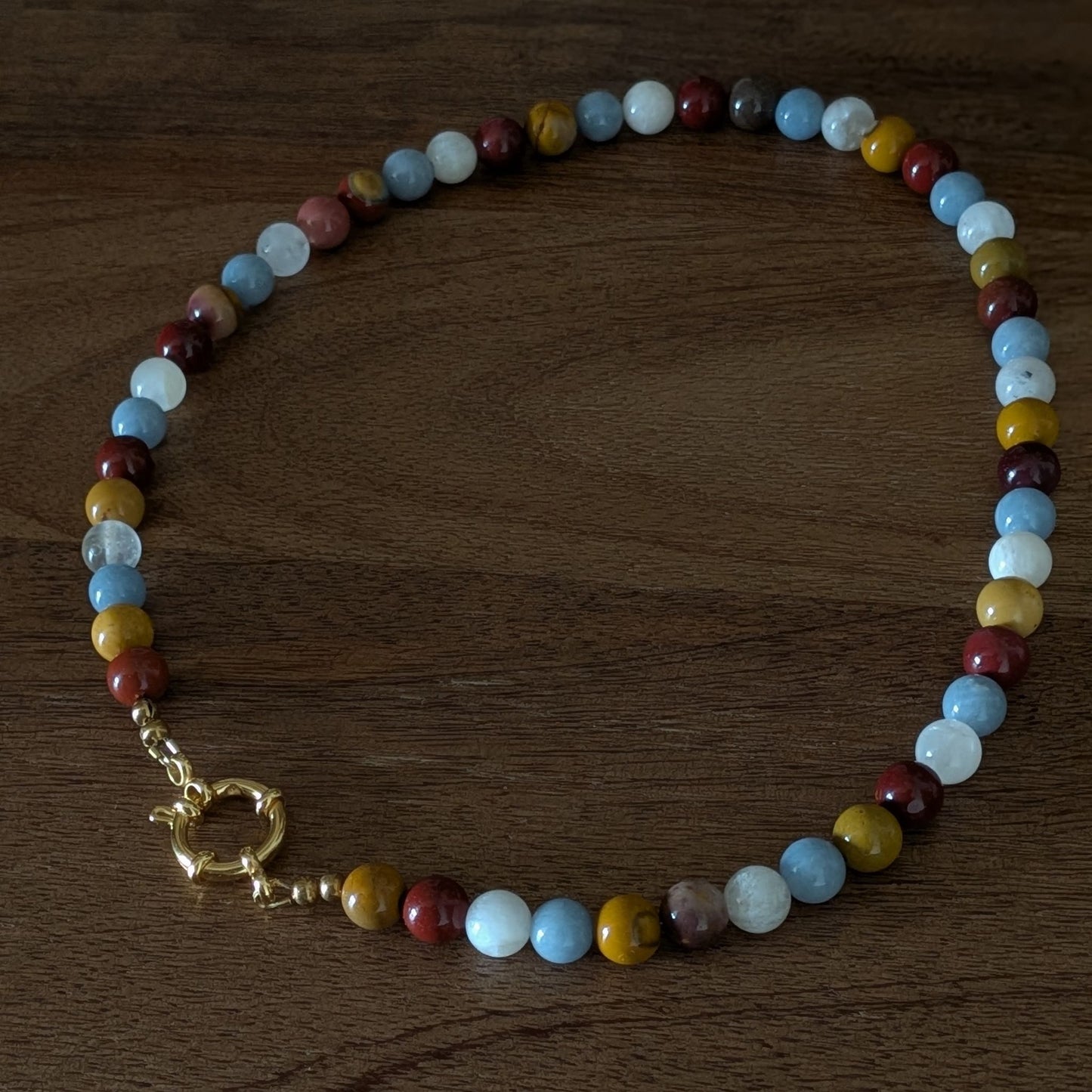 Selene - Natural Gemstone Necklace