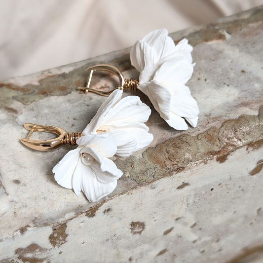 Eloise - Hand-Sculpted Clay Earrings