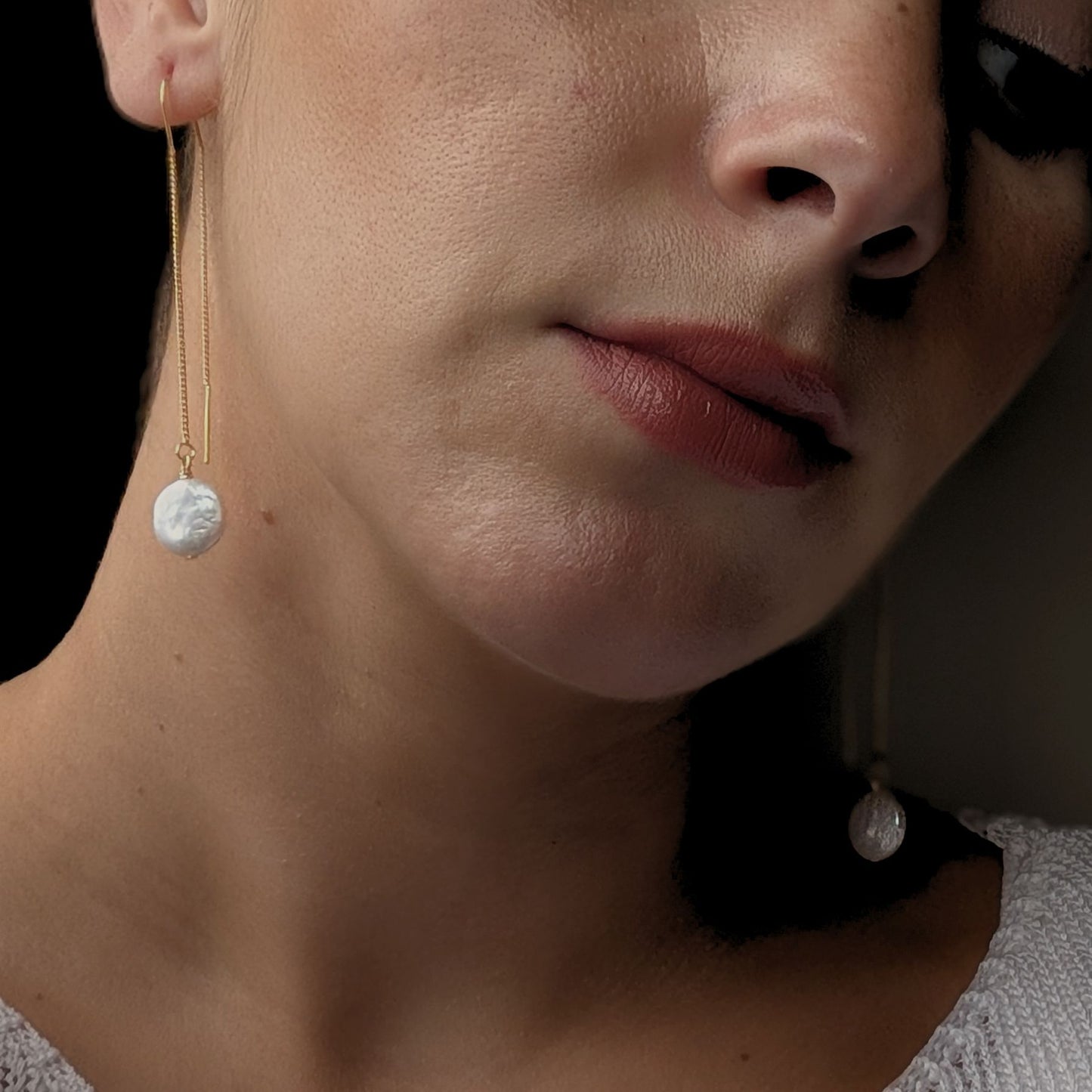 Alice - Pearl Earring Thread