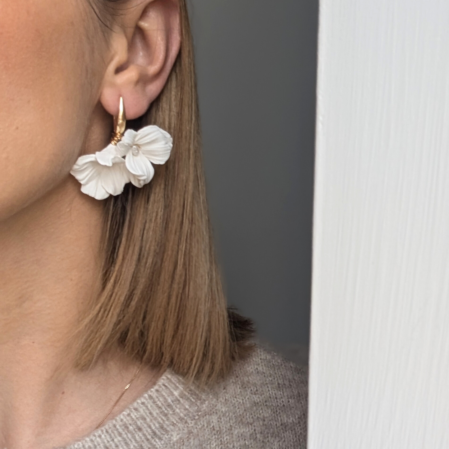 Eloise - Hand-Sculpted Clay Earrings