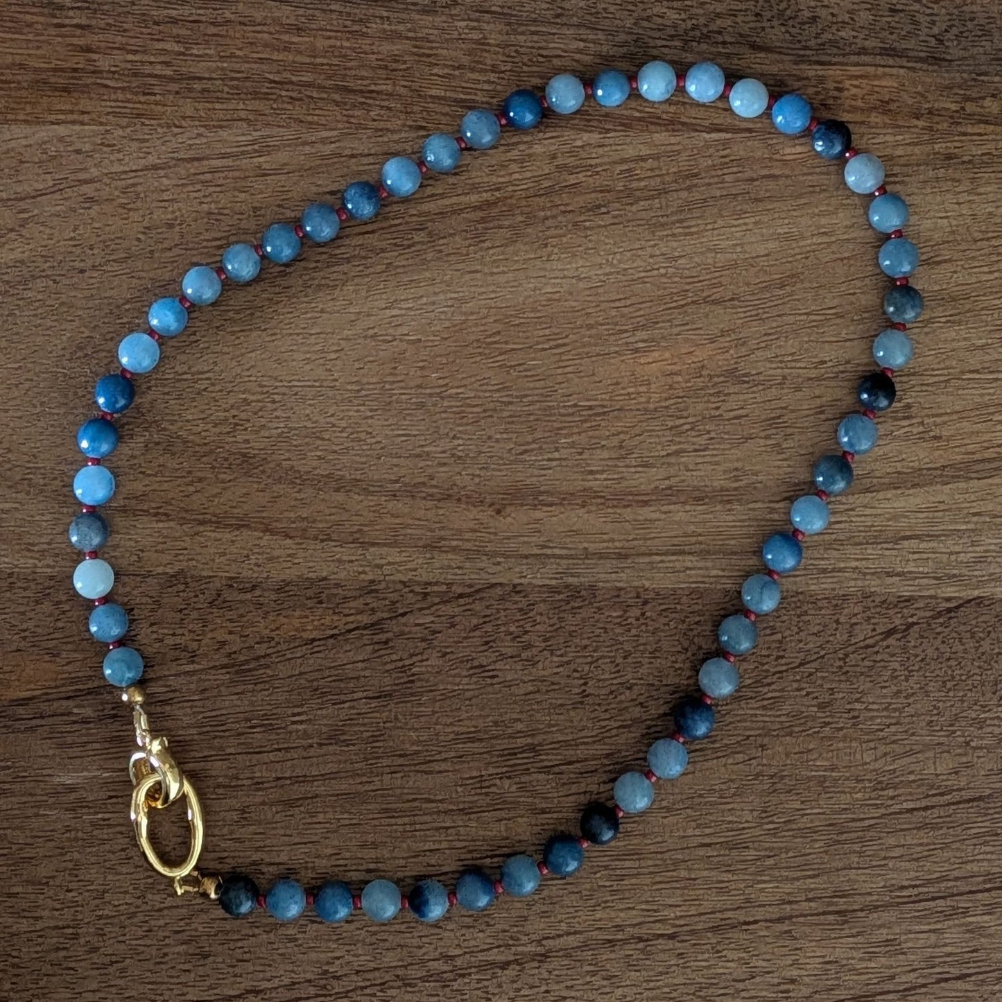 Jovie - Blue Gemstone Necklace