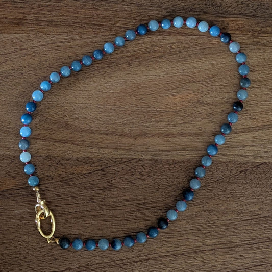 Jovie - Blue Gemstone Necklace