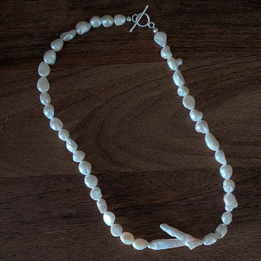 Organic Pearl Necklace