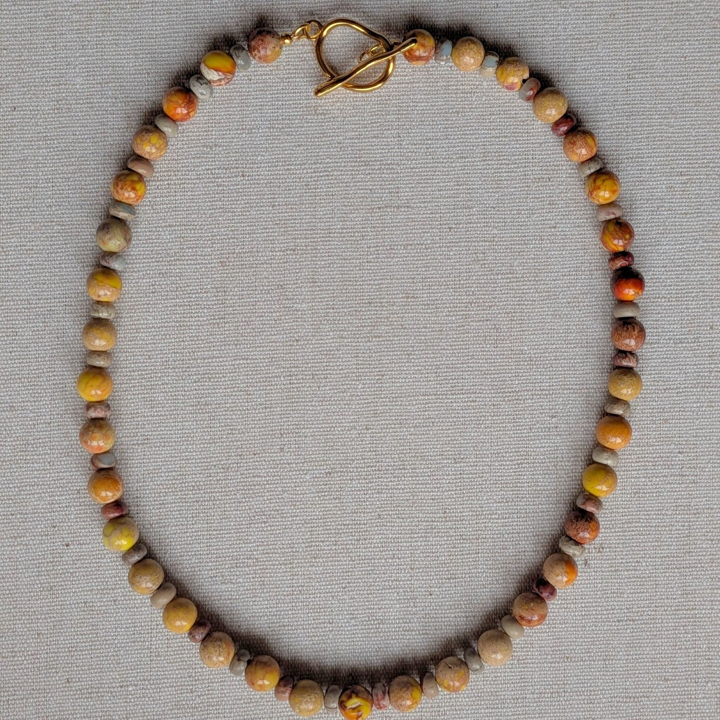 Aspen - Golden Ochre Necklace