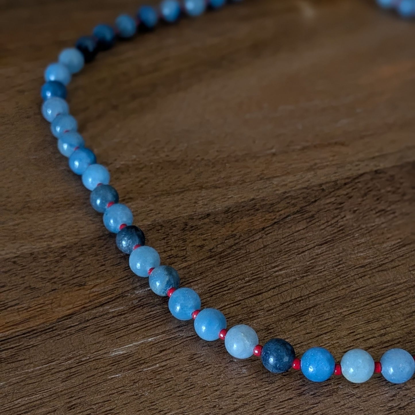 Jovie - Blue Gemstone Necklace