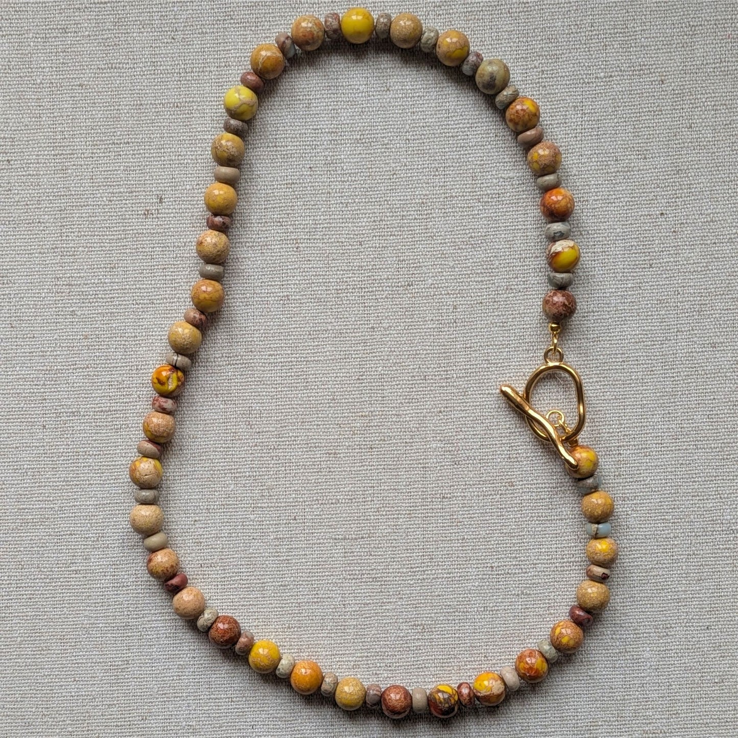 Aspen - Golden Ochre Necklace