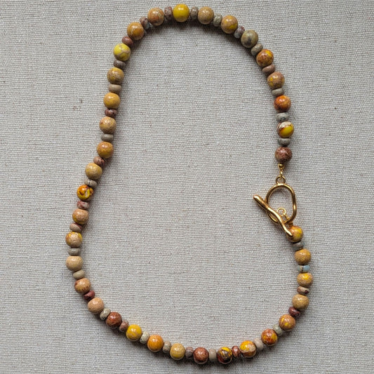 Aspen - Golden Ochre Necklace