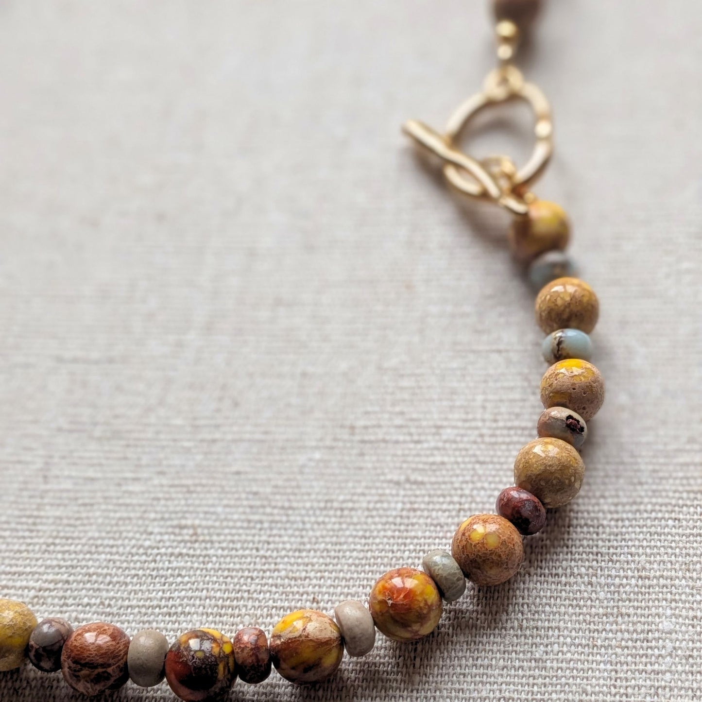 Aspen - Golden Ochre Necklace