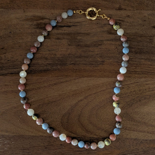 Phoebe - Natural Plum Jasper