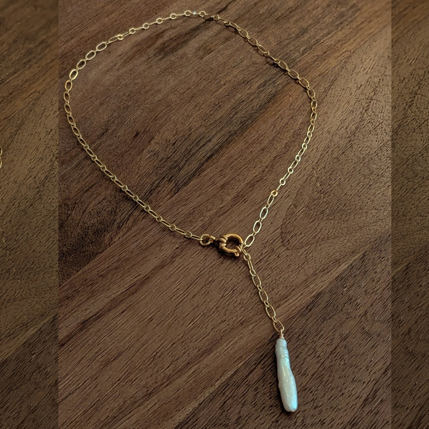 Alvina Pearl Necklace