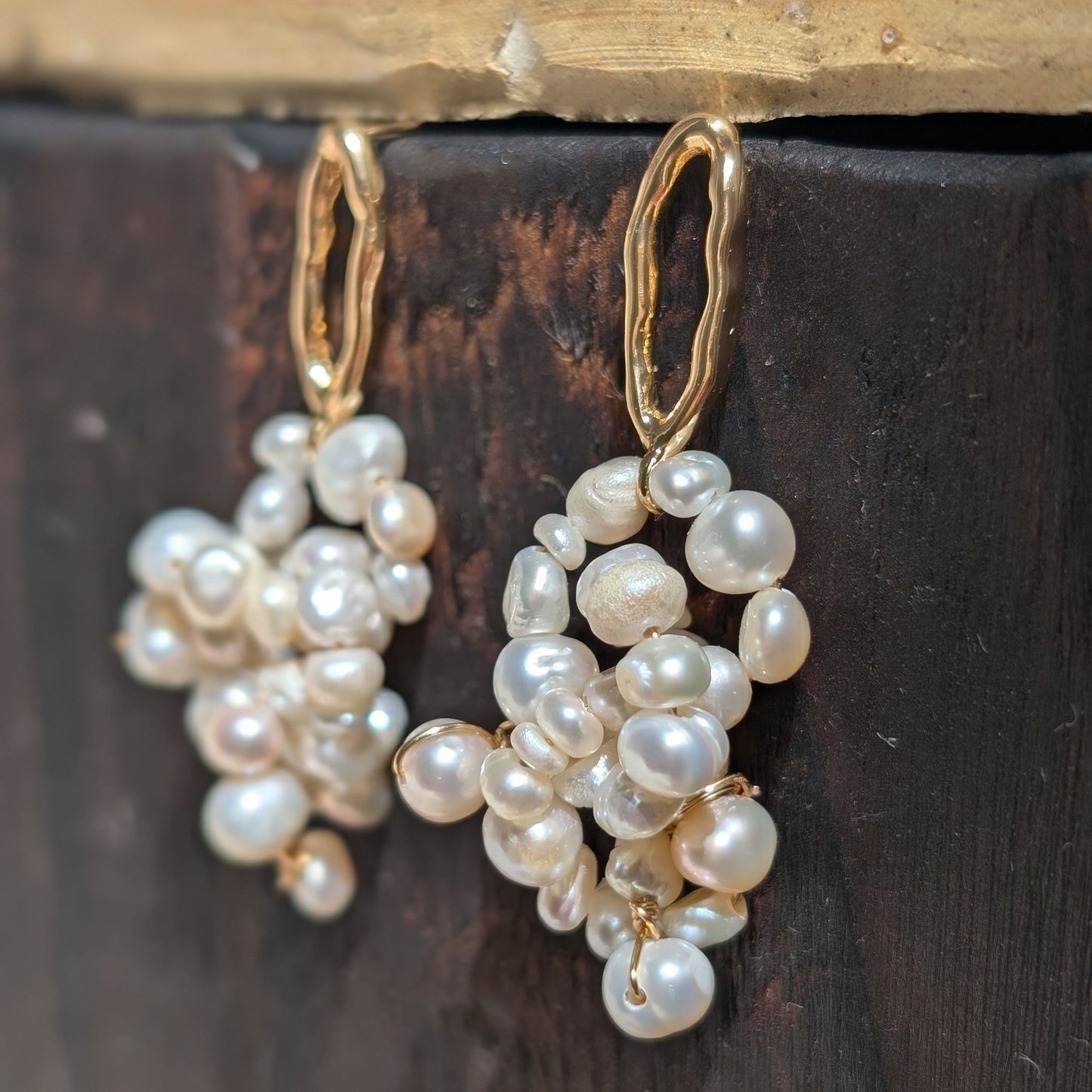 Lumi Pearl Cluster Earring