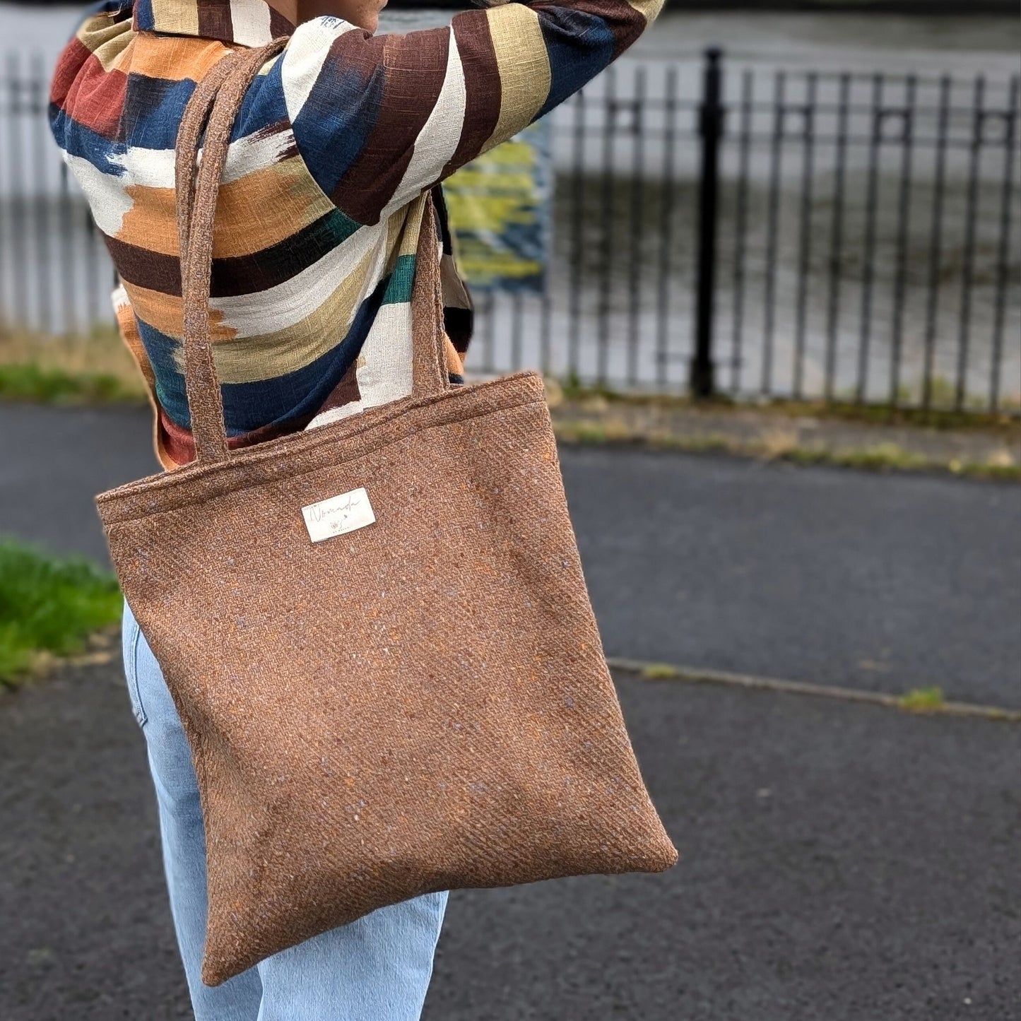 Irish Tweed Tote Bag