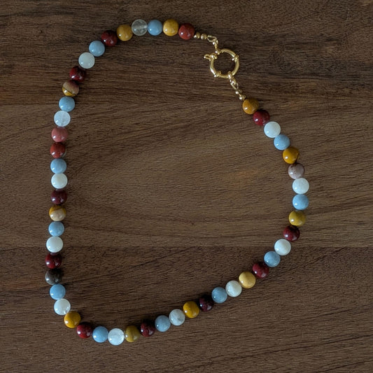 Selene - Natural Gemstone Necklace