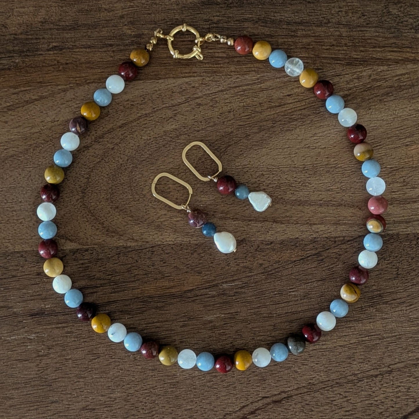 Selene - Natural Gemstone Necklace