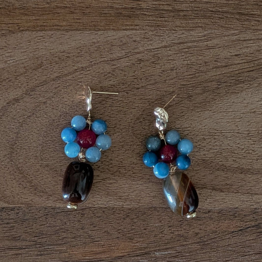 Meadow - Statement Floral Earring