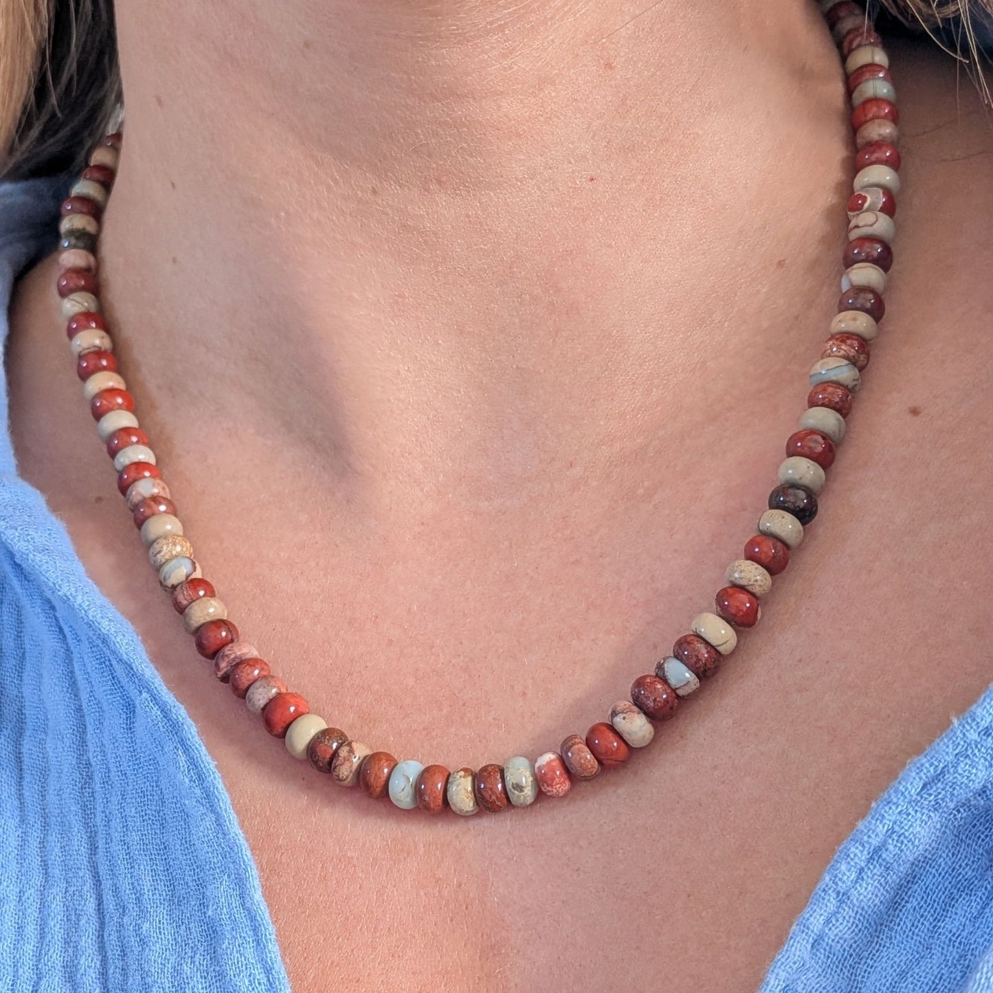 Scarlett - Aqua Terra Necklace