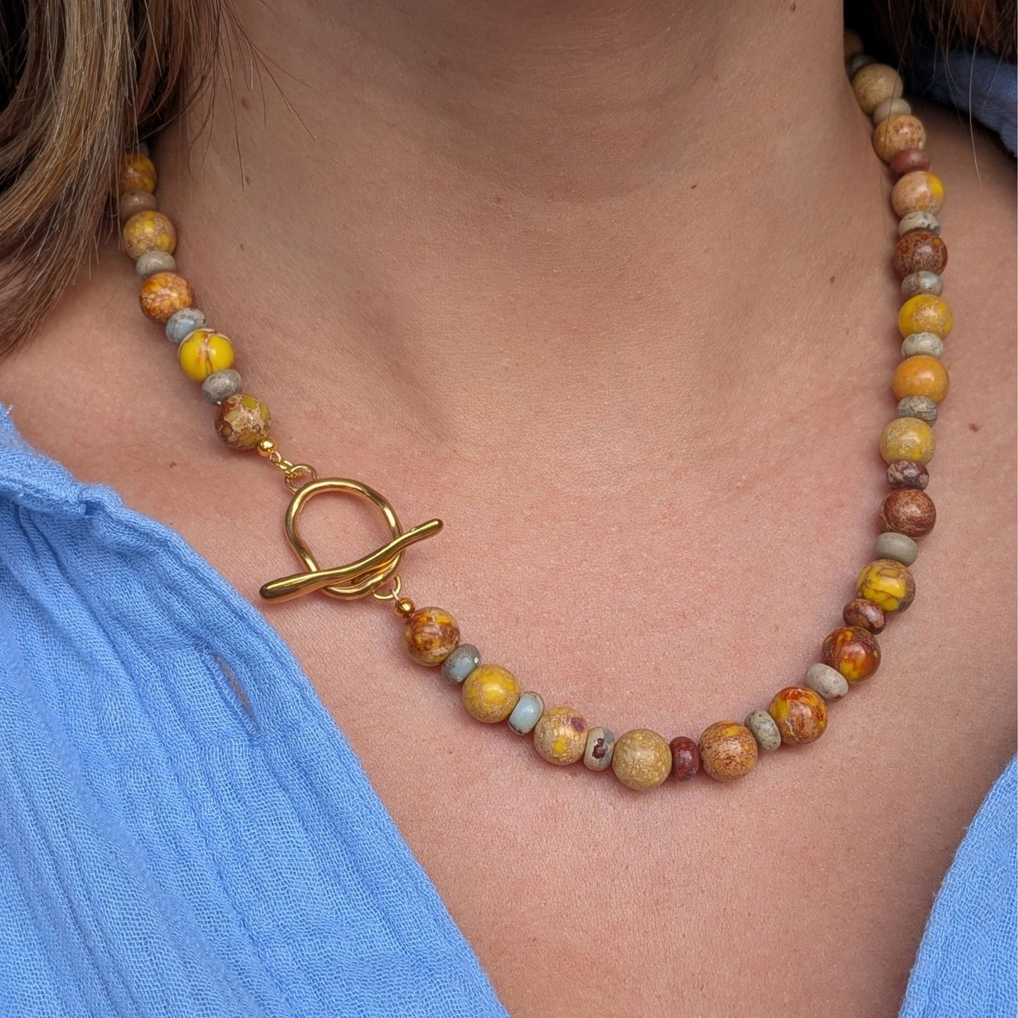Aspen - Golden Ochre Necklace