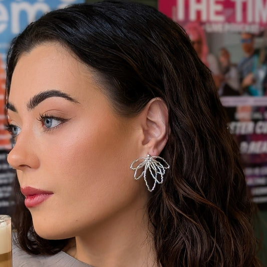 Mabel Hand Beaded Earrings