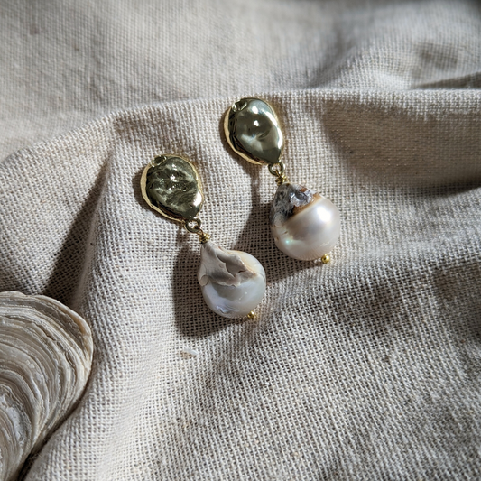 Sadie - Baroque Pearl Drop