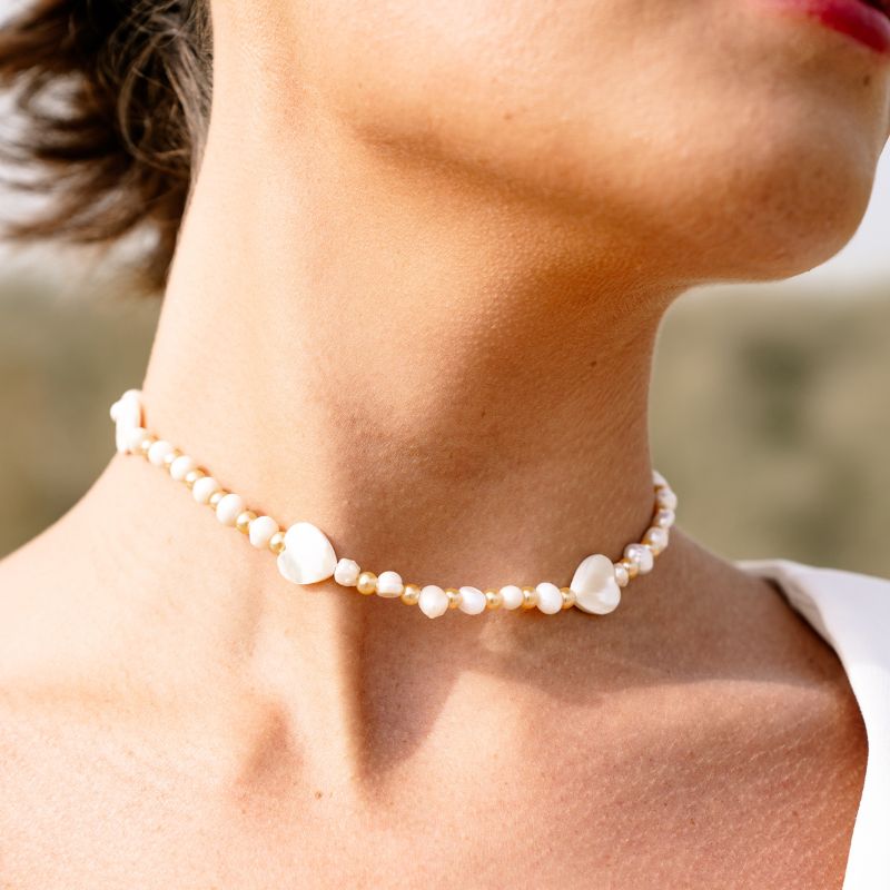 Monroe Pearl Necklace